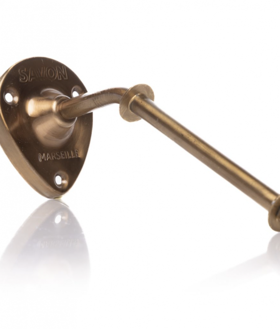 Drehbarer Seifenhalter aus Messing