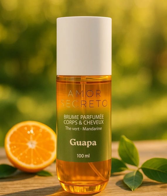 Parfumnebel für Körper & Haare – Grüner Tee & Mandarine