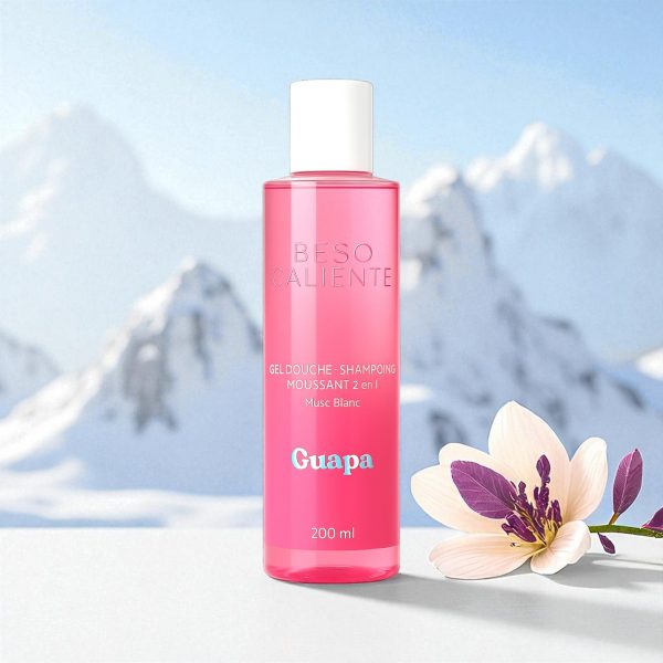 2-IN-1 Duschgel & Shampoo – Weißer Moschus – Bild 4