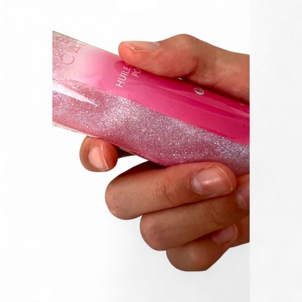 Schimmerndes Trockenöl mit Glitzer – Weisser Moschus – Bild 2