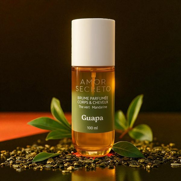 Parfumnebel für Körper & Haare – Grüner Tee & Mandarine – Bild 2