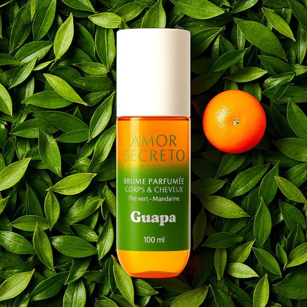 Parfumnebel für Körper & Haare – Grüner Tee & Mandarine – Bild 3