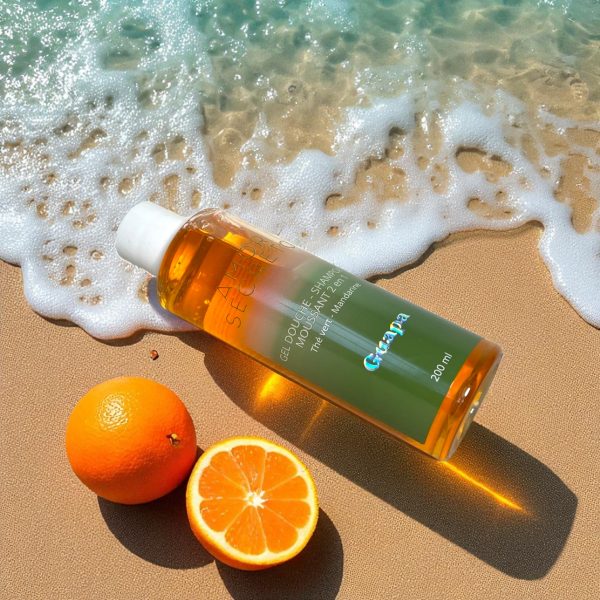 2-IN-1 Duschgel & Shampoo – Grüner Tee & Mandarine – Bild 2