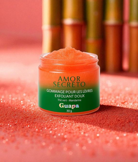 Sanftes Lippenpeeling – Grüner Tee & Mandarine